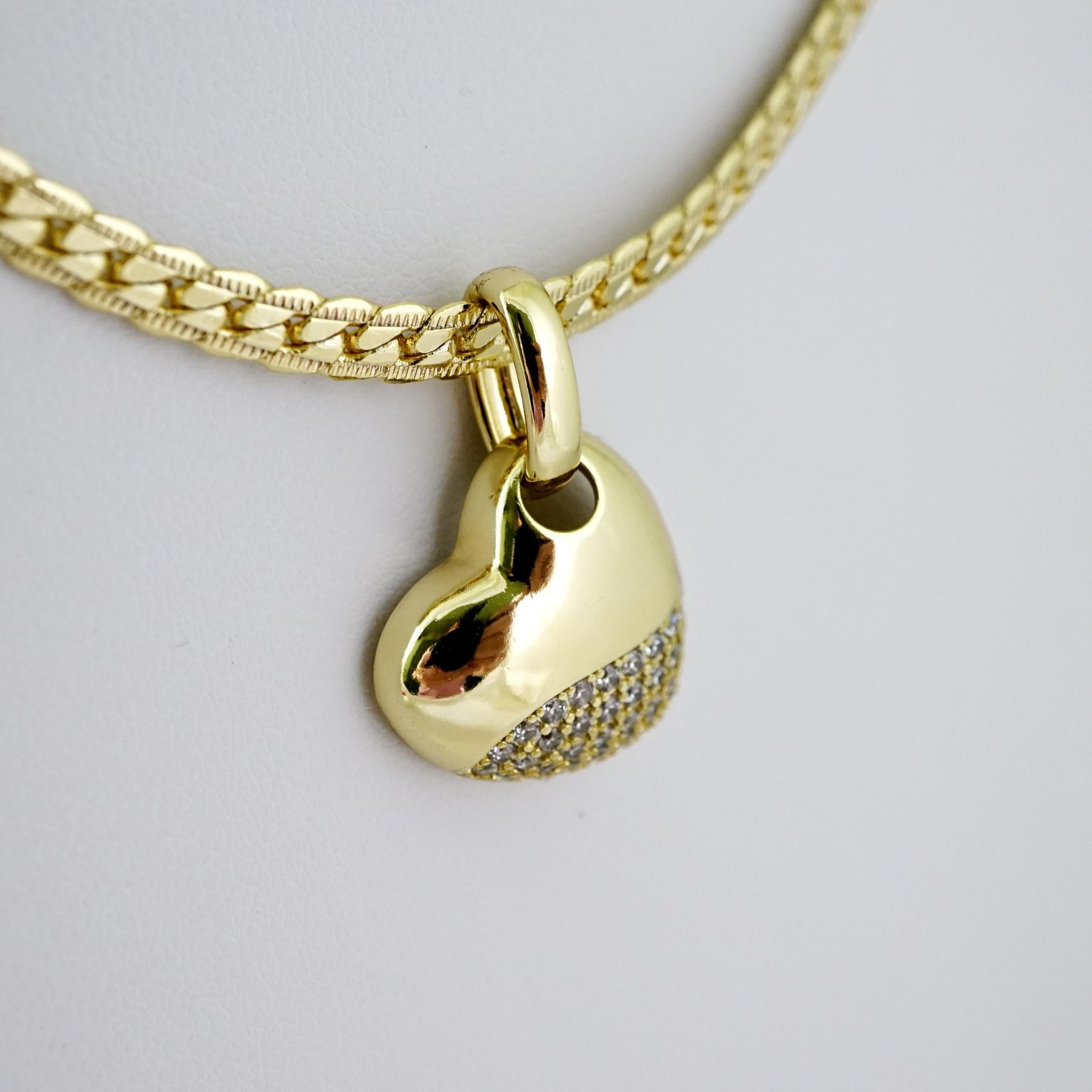 SET1818 Cadenas & Colgantes - Chain - Pendants - Zircon Stone - 14K Real Color - 3mmX45cm - Image 2