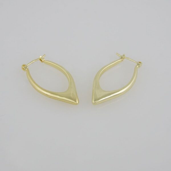 Earrings Woman/ Aretes Dama/ 14K Real Color// E0069