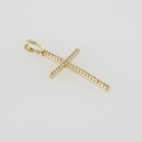 Pendants / Colgantes/  Zircon Stone/  14K Real Color/ Pen0009