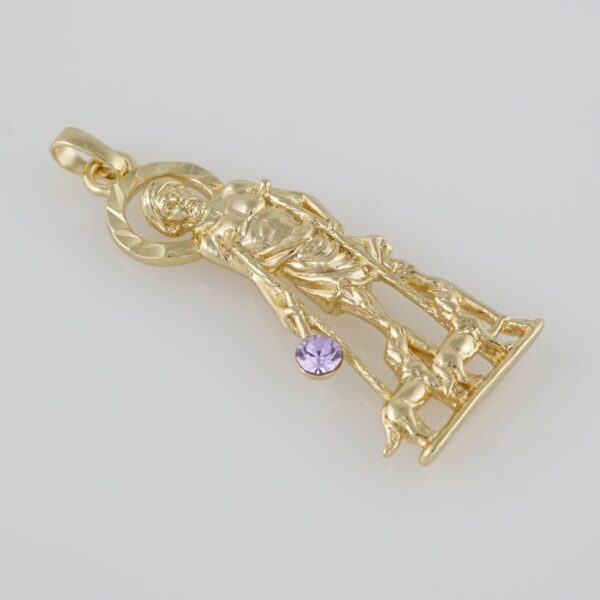 Pendants /Colgante/ 14K Real Color/ San Lazaro/  P0021-1