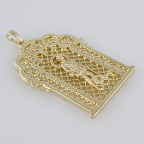 Pendants / Colgante/  14K Real Color/ San Lazaro/ PEN0024-1
