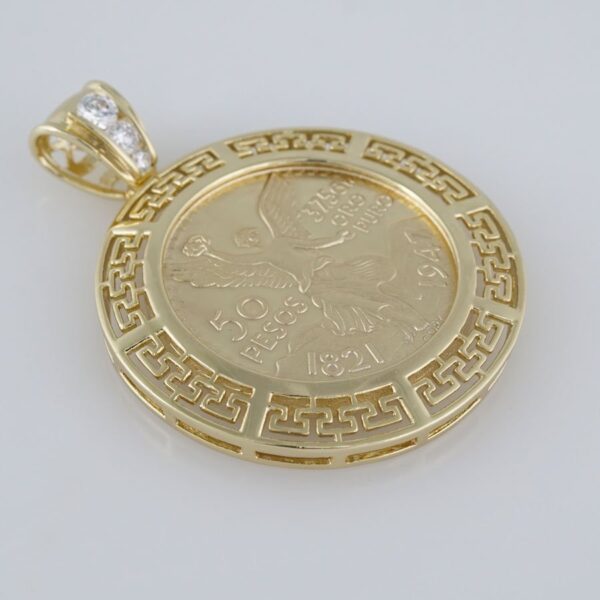 Pendants / Colgante/  14K Real Color/ Zircon Stone/ P0028-1