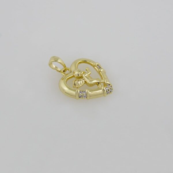 Pendants / Colgantes///  14K Real Color///  Zircon Stone///PEN54