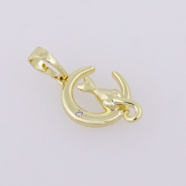 Pendants / Colgantes///  14K Real Color///  Zircon Stone///  FREE SHIPPING OVER $50.00 DOLLAR PURCHASE//PEN67