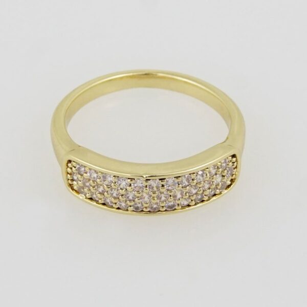 Woman Ring/ Anillos Damas/  14K Real Color///  Zircon Stone///  FREE SHIPPING OVER $50.00 DOLLAR PURCHASE///R023