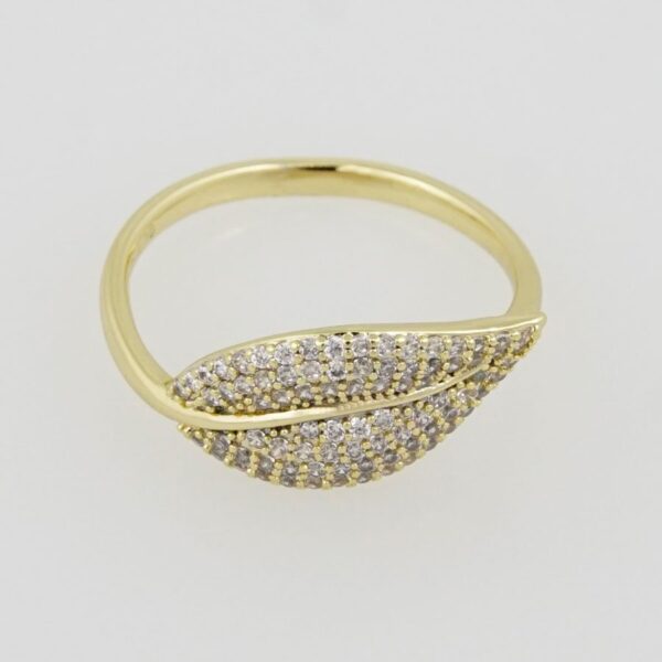 R027 Ring - Anillos - 14K Real Color - Zircon Stone