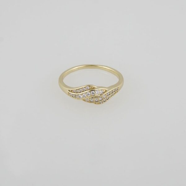 Woman Ring/ Anillos Damas/ 14K Real Color/ZIRCON STONE// R011