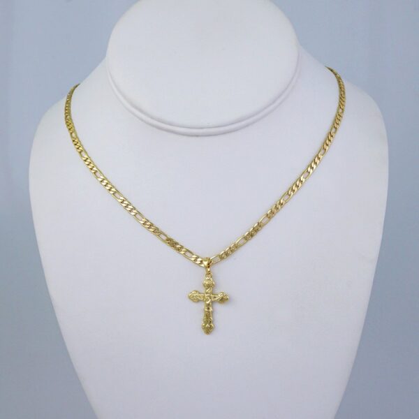Cadenas & Colgantes/ Chain/Pendants /  14K Real Color/  Plain/  3mmx45cm// SET1040