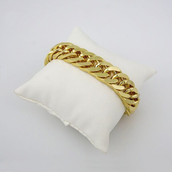 Bracelets Woman/ Pulseras Dama/ Plain/ 14K Real Color/B0115