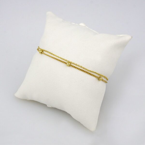 Bracelets Woman/ Pulseras Dama/Plain/14K Real Color//B0124