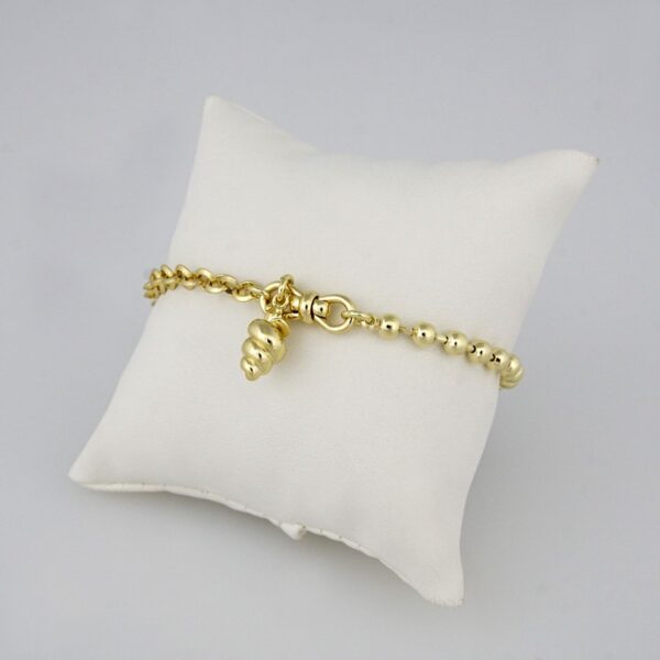 Bracelets Woman/ Pulseras mujer/  Plain/  14K Real Color//B0137