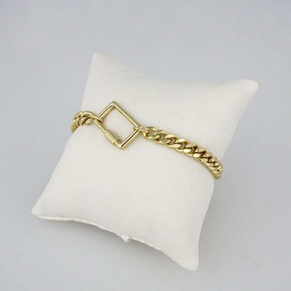 Bracelets Woman/ Pulseras mujer/ Plain/ 14K Real Color// B0139