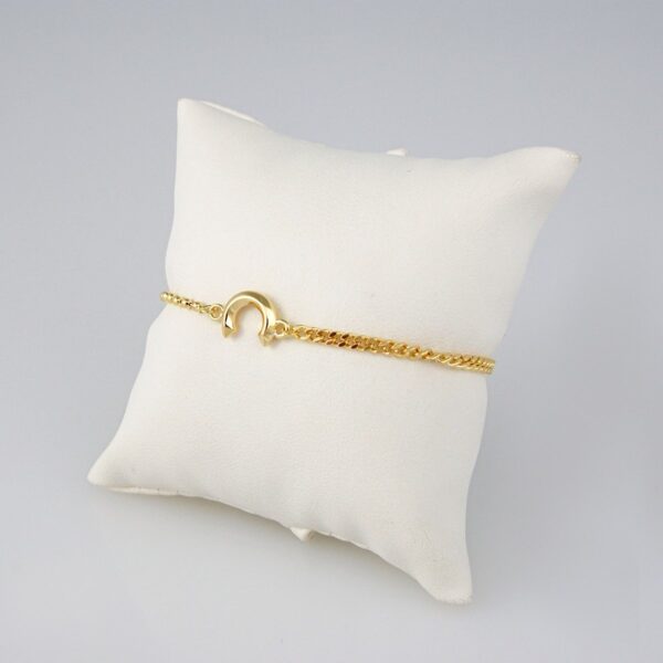 Bracelets Woman/ Pulseras mujer/  Plain/  14K Real Color// B0190