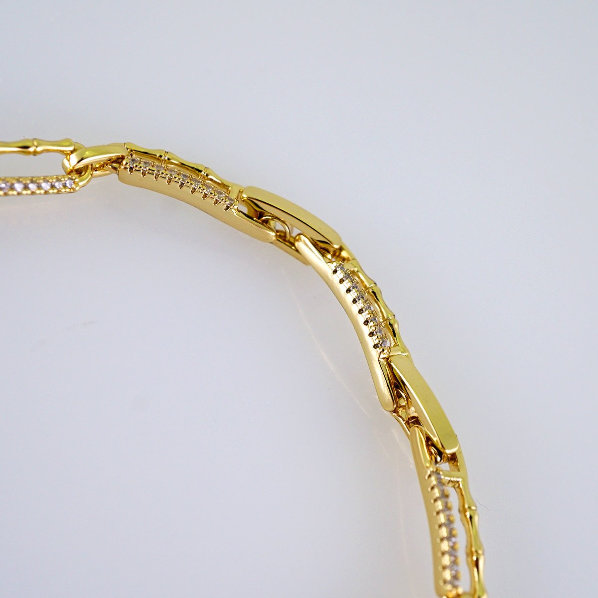 Women Bracelets/ Pulseras Dama/ Zircon Stone/ 14K Real Color// B1142 - Image 3