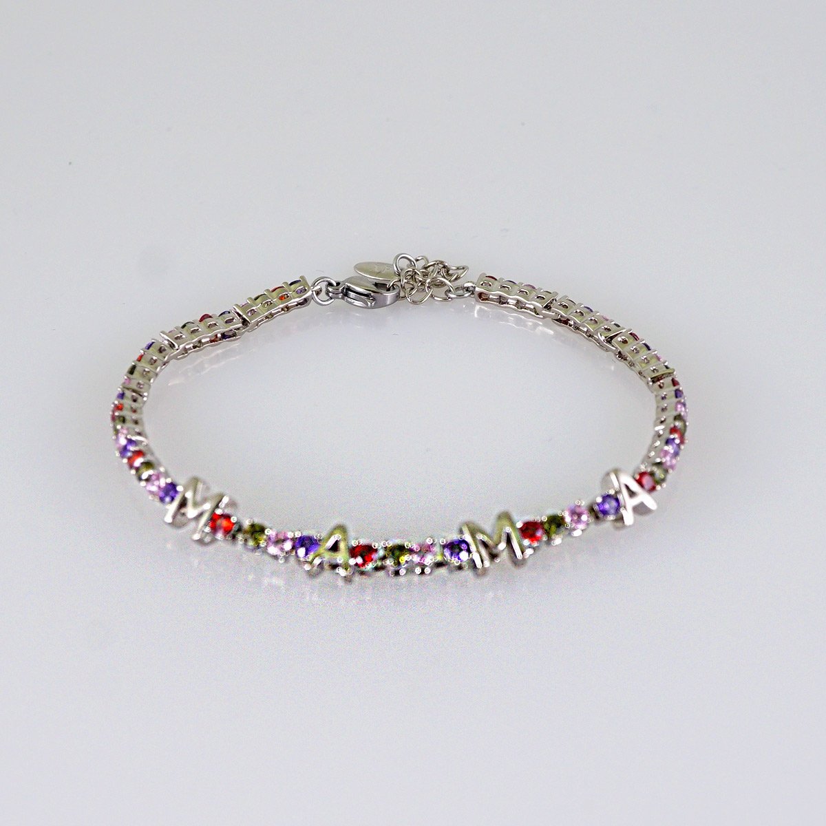 Women Bracelets/ Pulseras Dama/ Zircon Stone/ Silver Color// B1144 - Image 2