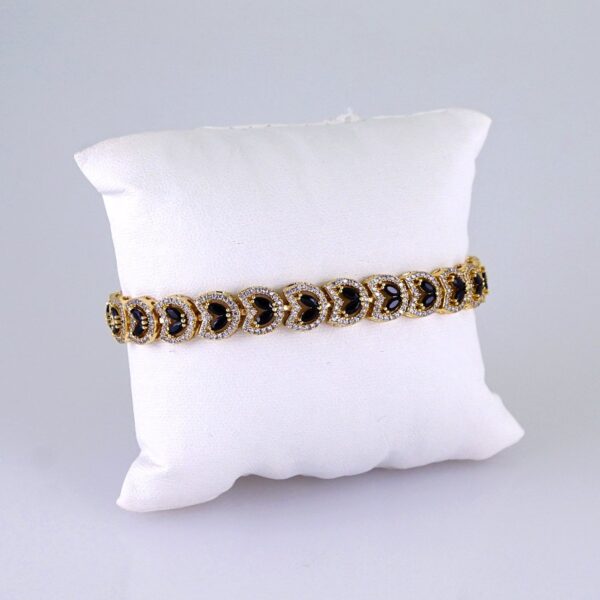 Women Bracelets/ Pulseras Dama/ Zircon Stone/ 14K Real Color// B1168