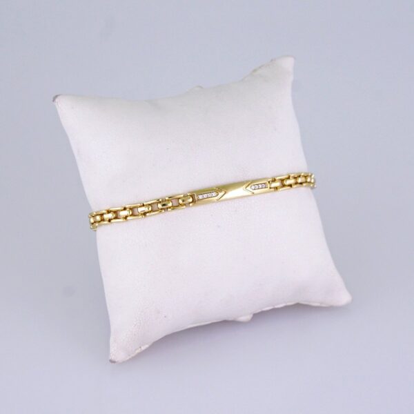 Women Bracelets/ Pulseras Dama/ Zircon Stone/ 14K Real Color// B1221