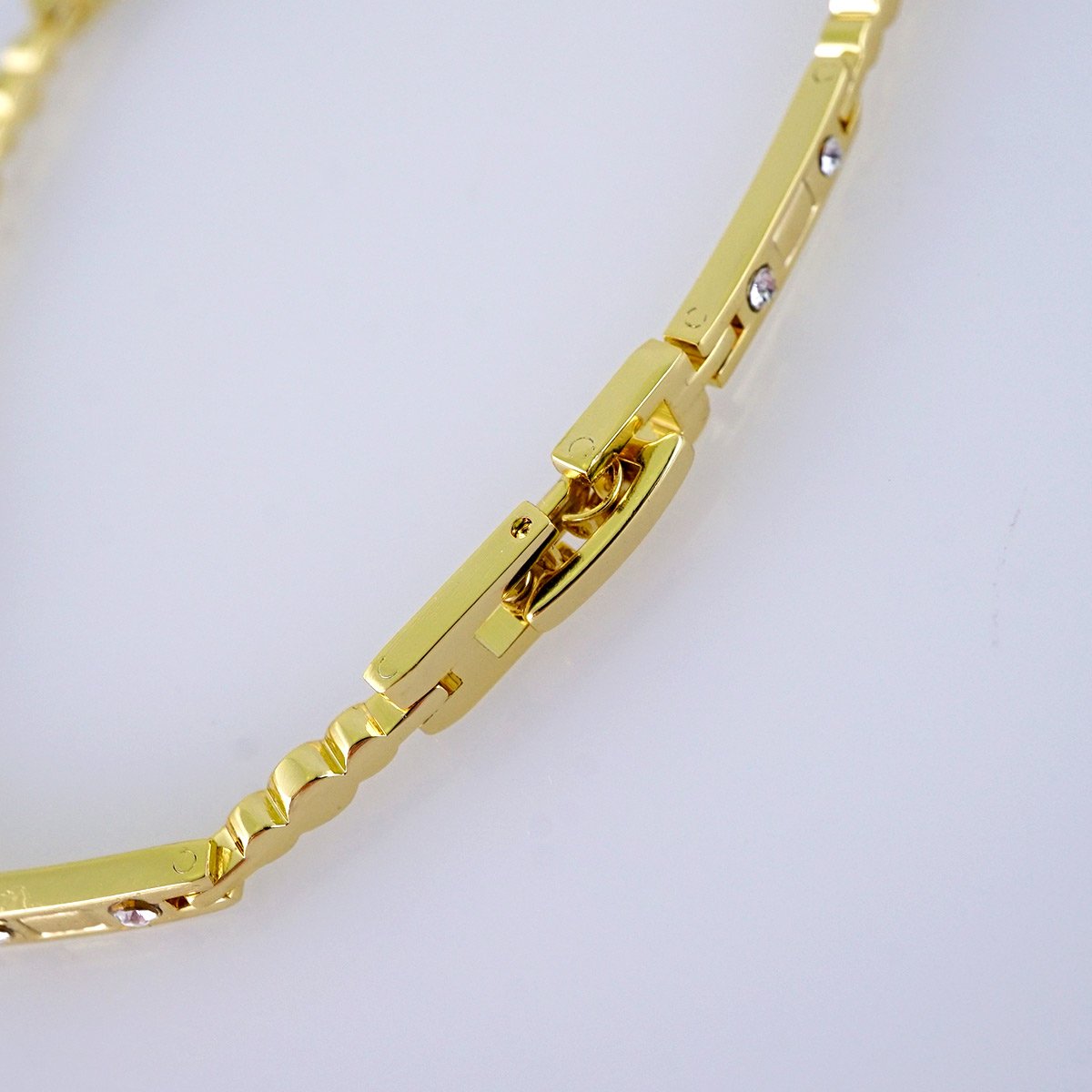 Women Bracelet-Pulsera Dama-Zircon Stone-14K Real Color-B1253 - Image 3