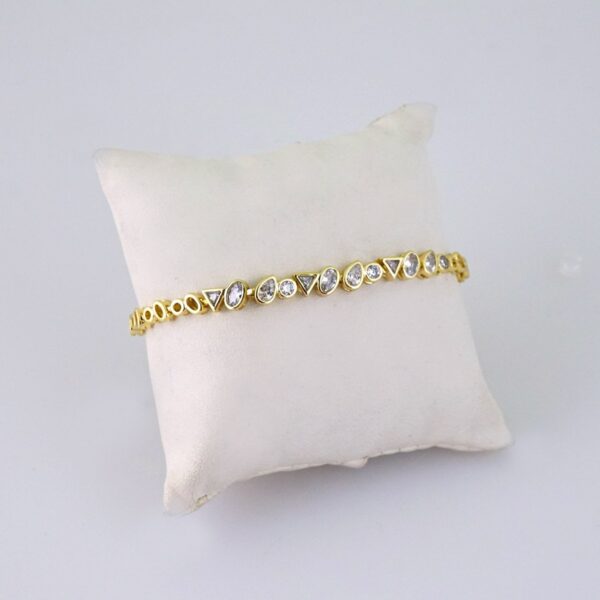 Bracelet - Pulseras - Zircon Stone - 14K Real Color