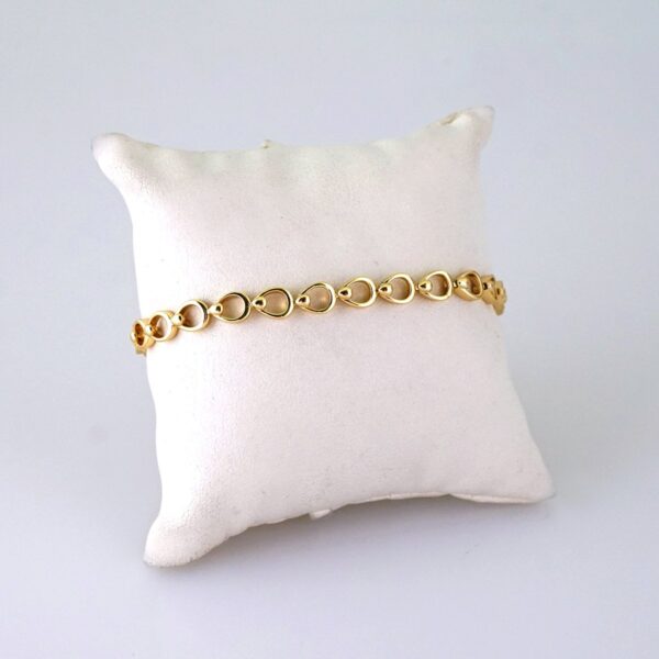 Bracelet - Pulseras - Plain - 14K Real Color