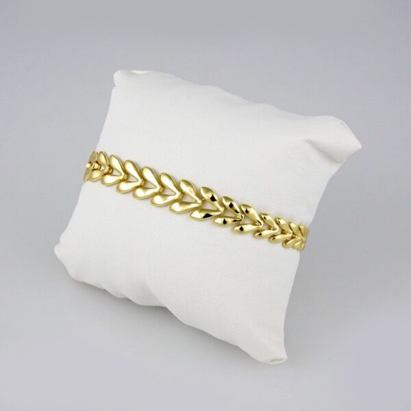 Bracelets Woman/ Pulseras Dama/ Plain/ 14K Real Color// B232