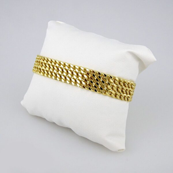 Bracelets Woman/ Pulseras mujer/  Plain/  14K Real Color// B249