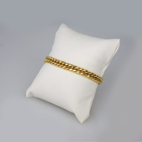 Bracelets Woman/ Pulseras Dama/  Plain/ 14K Real Color// B256
