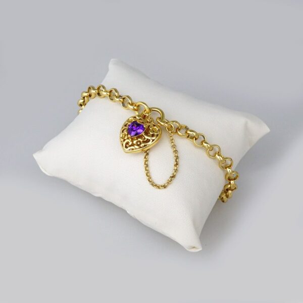Bracelets Woman/ Pulseras Dama/  Zircon Stone/ 14K Real Color// B265