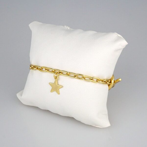 Bracelets Woman/ Pulseras Dama/  Zircon Stone/  14K Real Color// B360