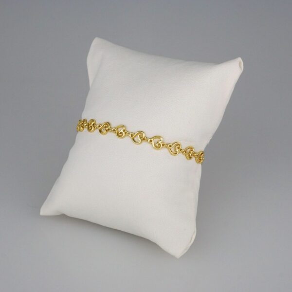 Bracelets Woman/ Pulseras Dama/ Plain/  14K Real Color// B363