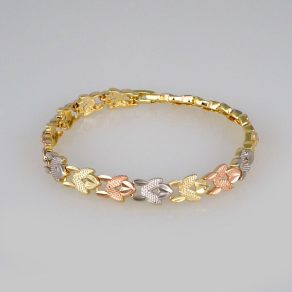 Bracelets Woman/ Pulseras Dama/ ThreeTone// B449