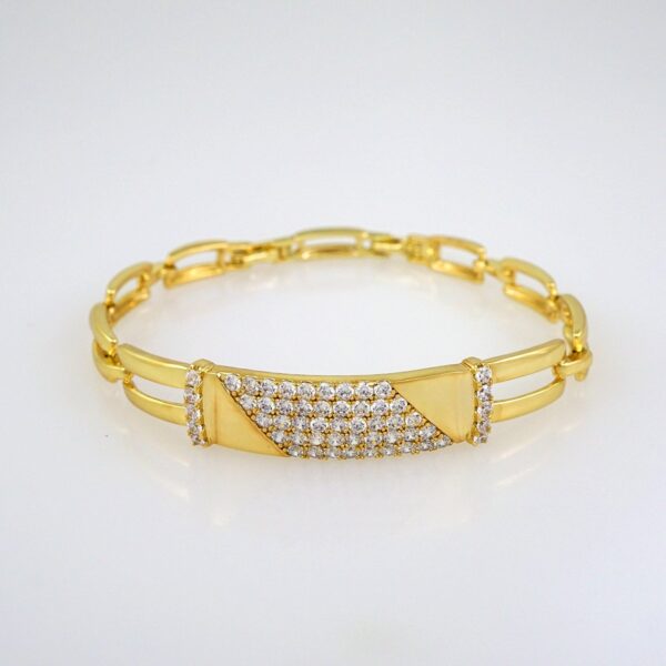 Woman Bracelets/ Pulseras Dama/  Zircon Stone/ 14K Real Color// B503