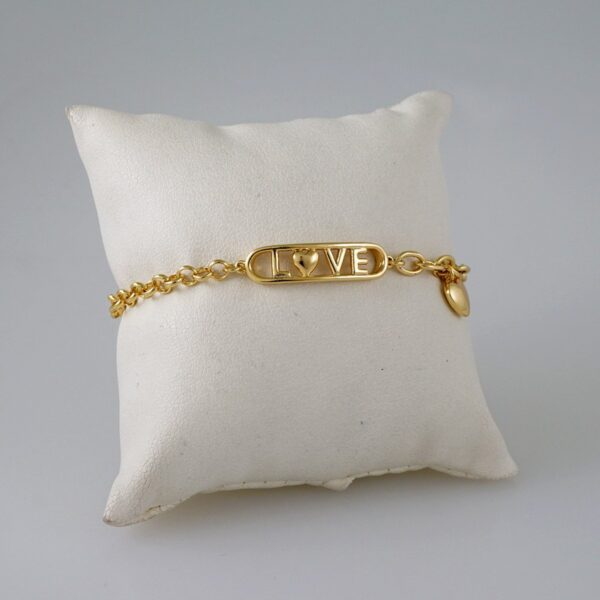 Women Bracelets/ Pulseras Dama/  Plain/  14K Real Color// B800