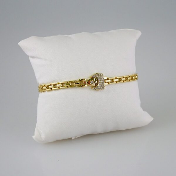 Bracelets Women/ Manillas Mujer/  14K Real Color/  Zircon Stone// B816