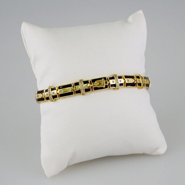 Bracelets Women/ Manillas Mujer/  14K Real Color/  Zircon Stone// B822