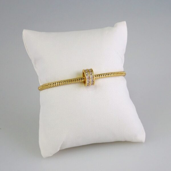 Women Bracelets/ Pulseras Dama/  Zircon Stone/  14K Real Color// B831