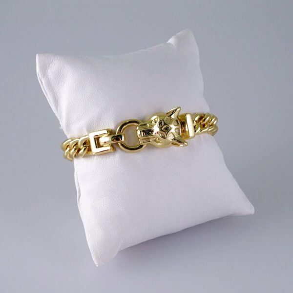Woman Bracelets/ Pulseras Dama/ Plain/  14K Real Color// B948