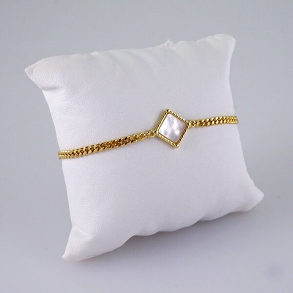 Women Bracelets/ Pulseras Dama/  Zircon Stone/  14K Real Color// B990