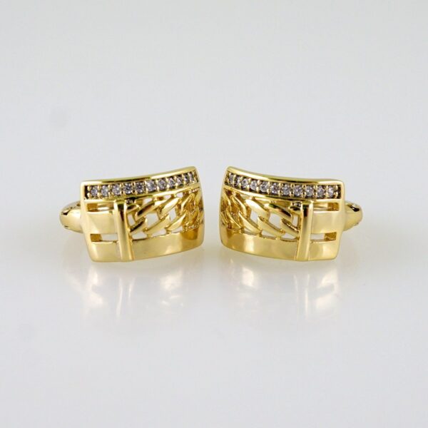 Women Earrings/ Aretes Dama/ Zircon Stone/ 14k Real Color// E1385