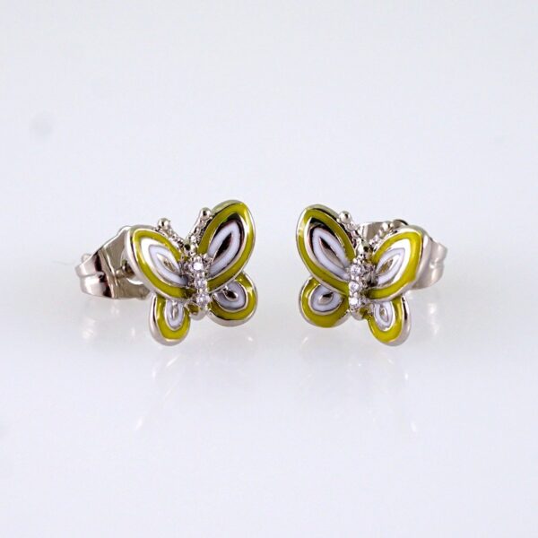 Women Earrings/ Aretes Dama/ Zircon Stone/ Silver Color// E1419