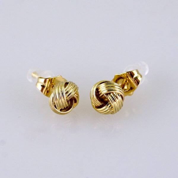 Women Earrings/ Aretes Dama/ Zircon Stone/ 14k Real Color/ Stainless Steel// E1643