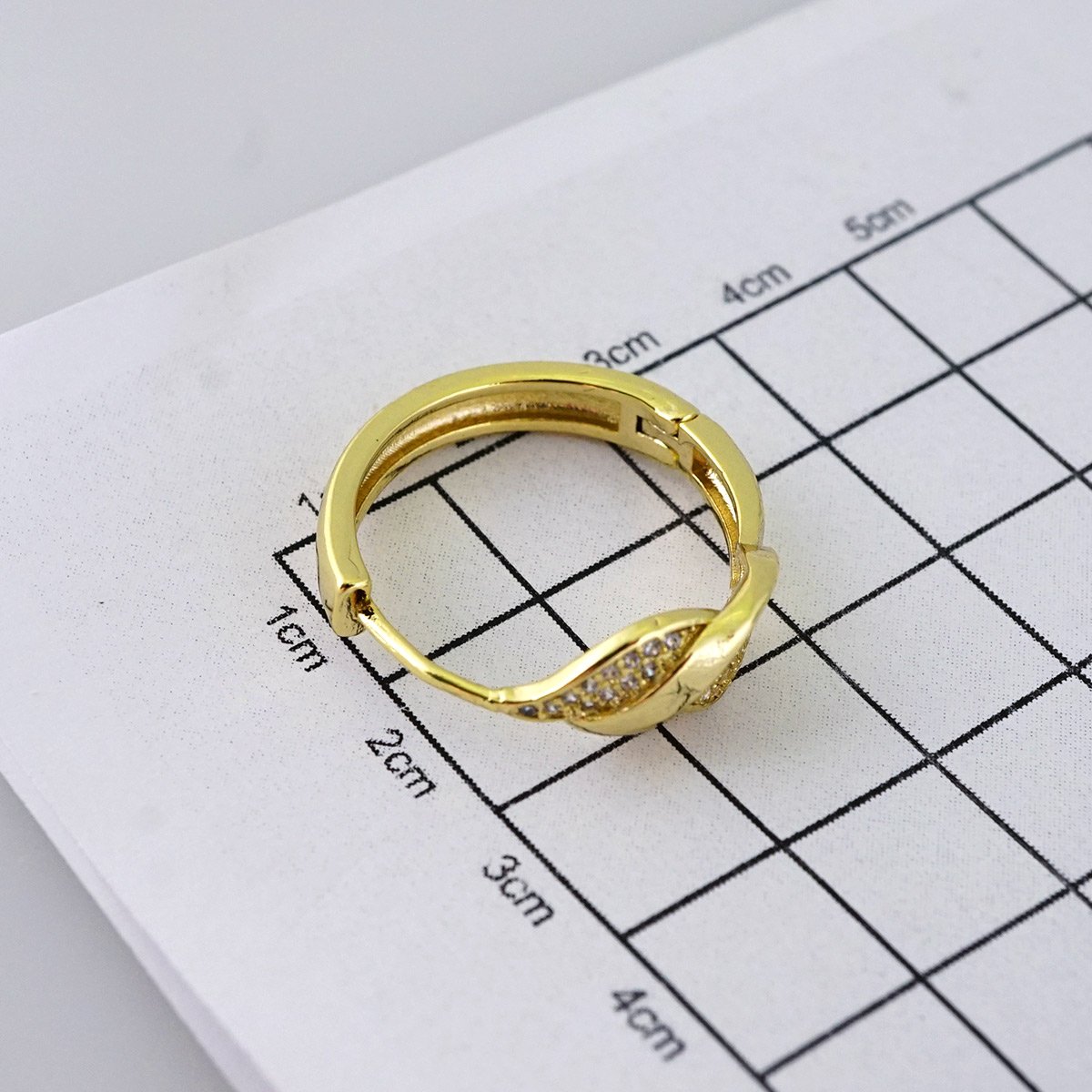 E1832 Women's Earrings - Aretes Dama - Zircon Stone/14k Real Color/ - Image 3