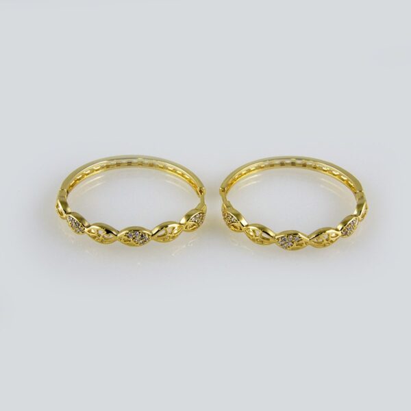 Earrings Woman/ Aretes Dama/ Zircon Stone/ 14k Real Color// E233