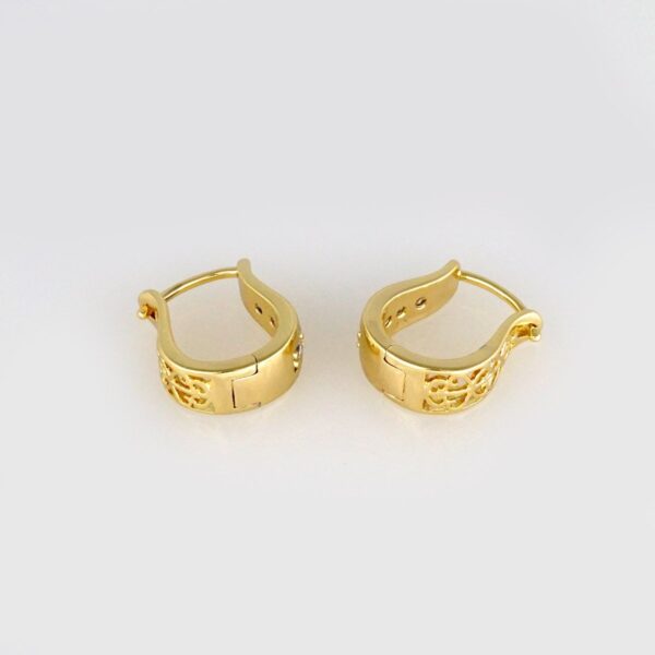 Earrings Woman/ Aretes Dama/ Zircon Stone/ 14k Real Color// E250