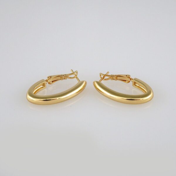 Earrings Woman/ Aretes Dama/  Zircon Stone/  14k Real Color// E329