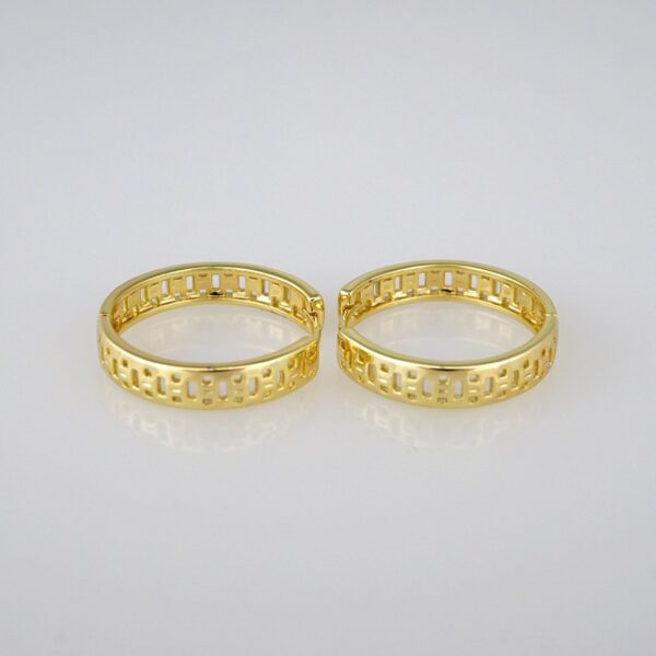 Earrings Women/ Aretes Dama/Zircon Stone/14k Real Color// E413