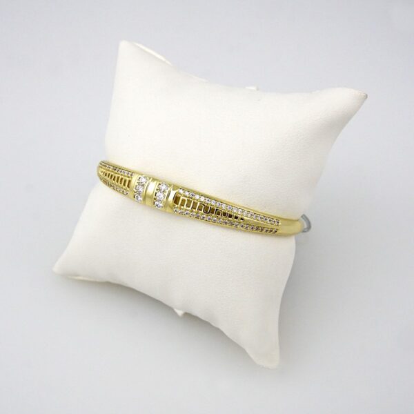 Bangles Woman/ Pulsos Dama/  Zircon Stone/ 14K Real Color//P0085