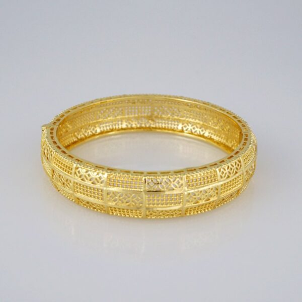 Bangles Women/ Pulsos Dama/  Plain/  14K Real Color// P228