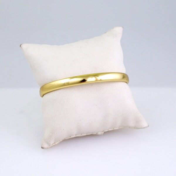 Bangles Women/ Pulsos Dama/ Plain/ 14K Real Color// P356