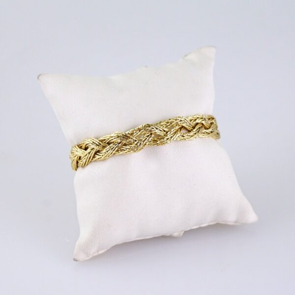 Women's Bangle - Pulso Dama - Plain - 14K Real Color - Stainless Steel - P360